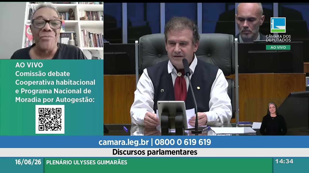 Vídeo do evento em 36:49