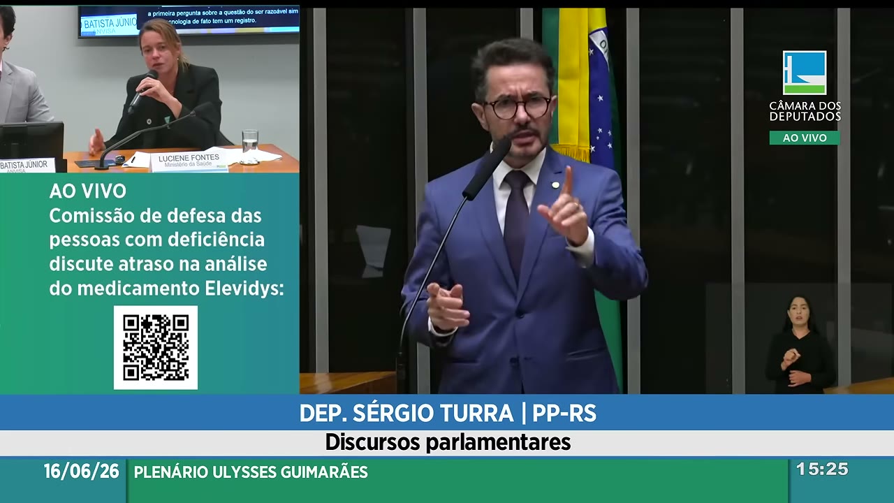 Vídeo do evento em 1:27:06