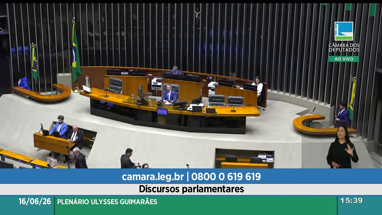 Vídeo do evento em 1:41:17