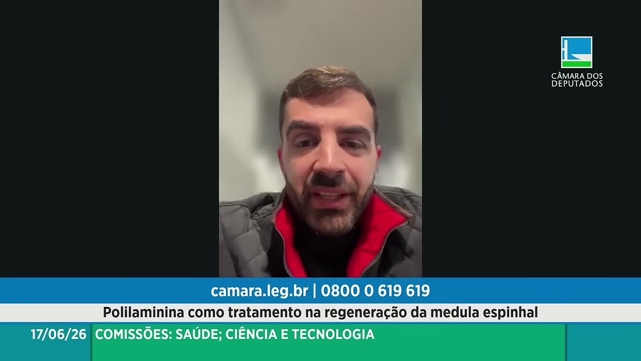 Vídeo do evento em 1:03:35