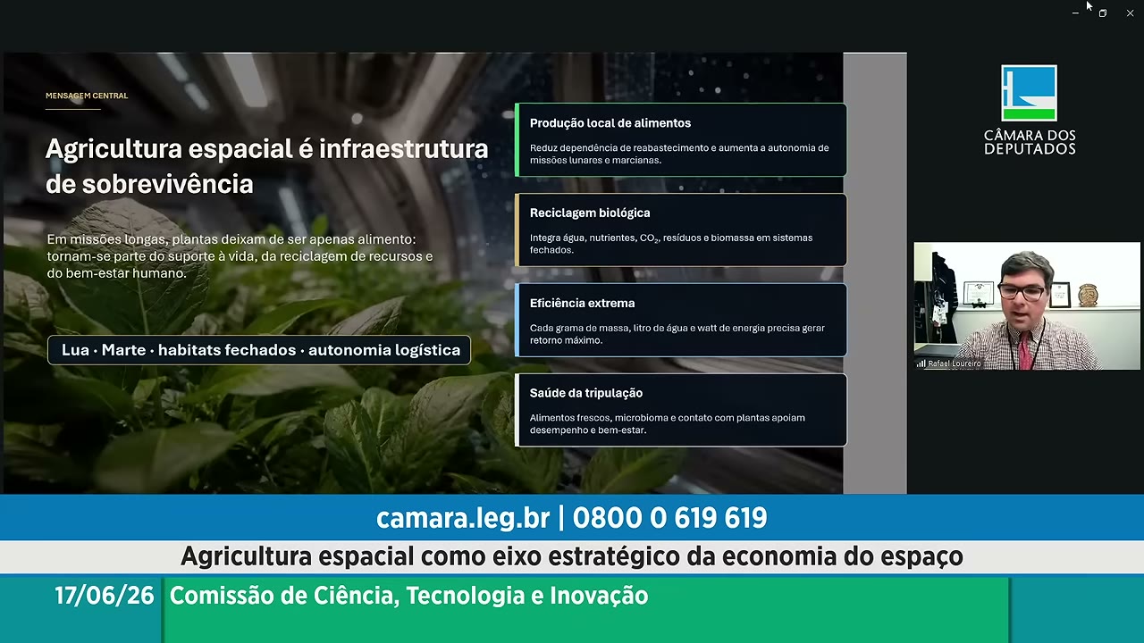 Vídeo do evento em 47:24