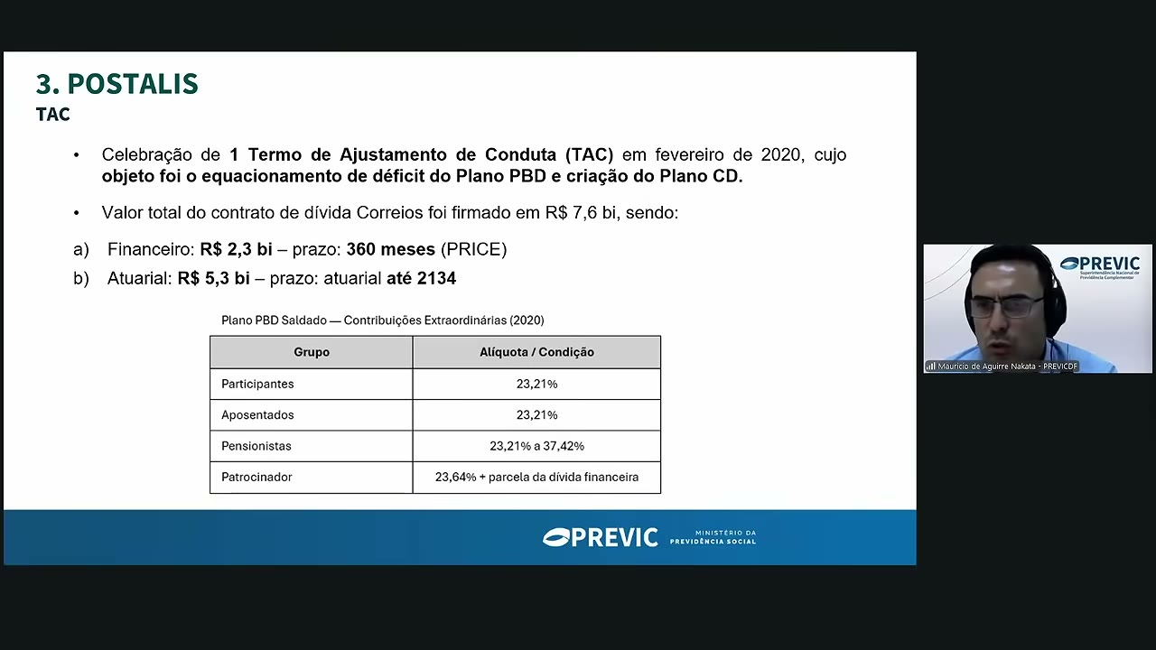 Vídeo do evento em 44:31