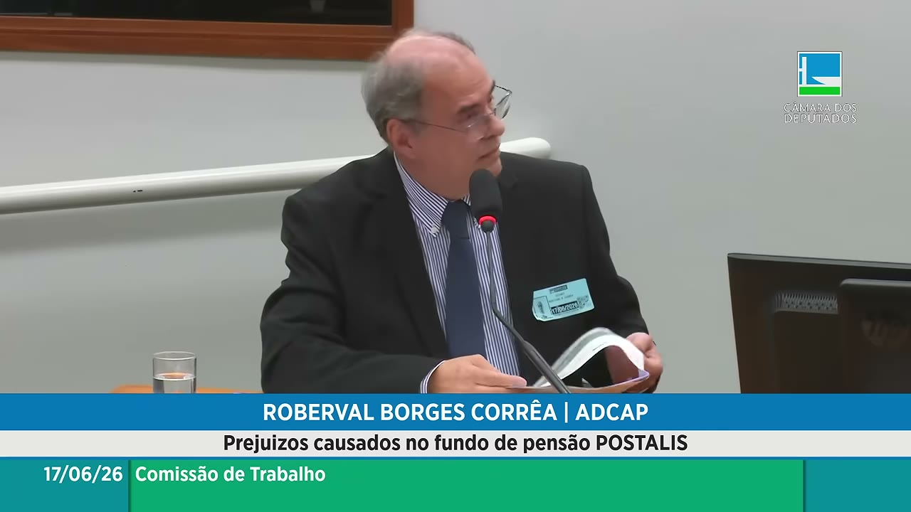 Vídeo do evento em 1:01:22