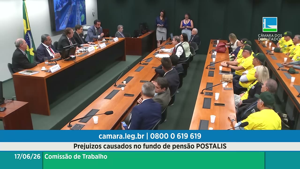 Vídeo do evento em 1:16:56