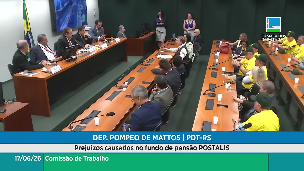 Vídeo do evento em 1:17:41