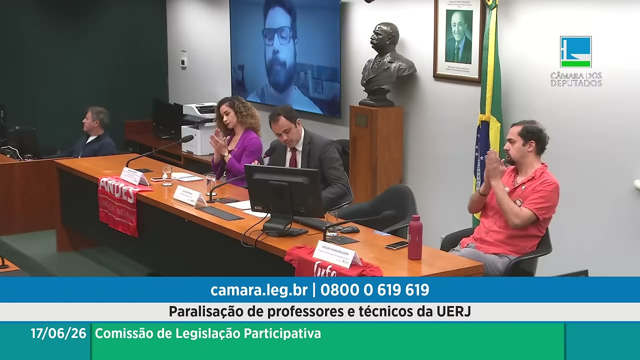 Vídeo do evento em 40:06