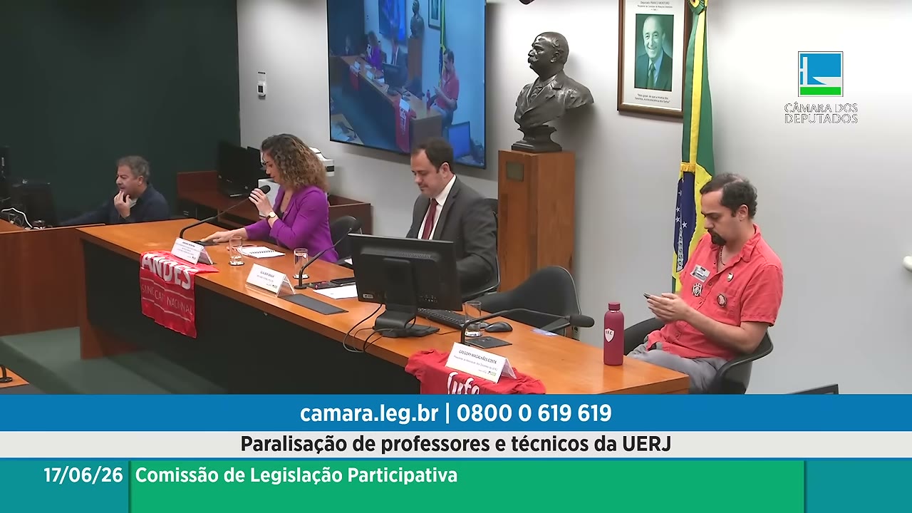 Vídeo do evento em 1:17:03