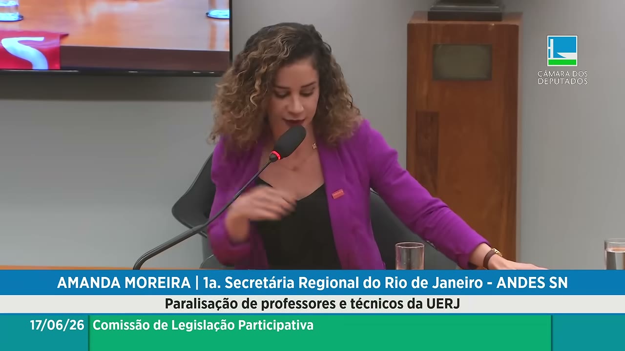 Vídeo do evento em 1:21:24
