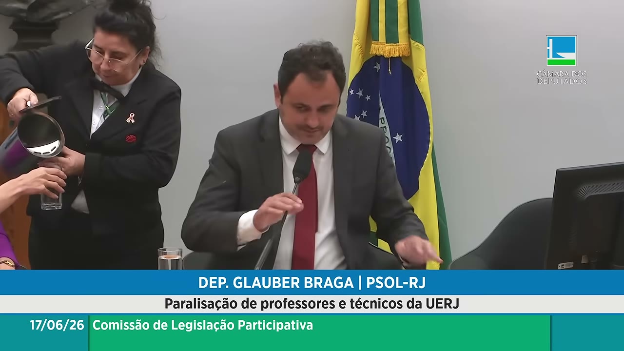 Vídeo do evento em 1:21:49