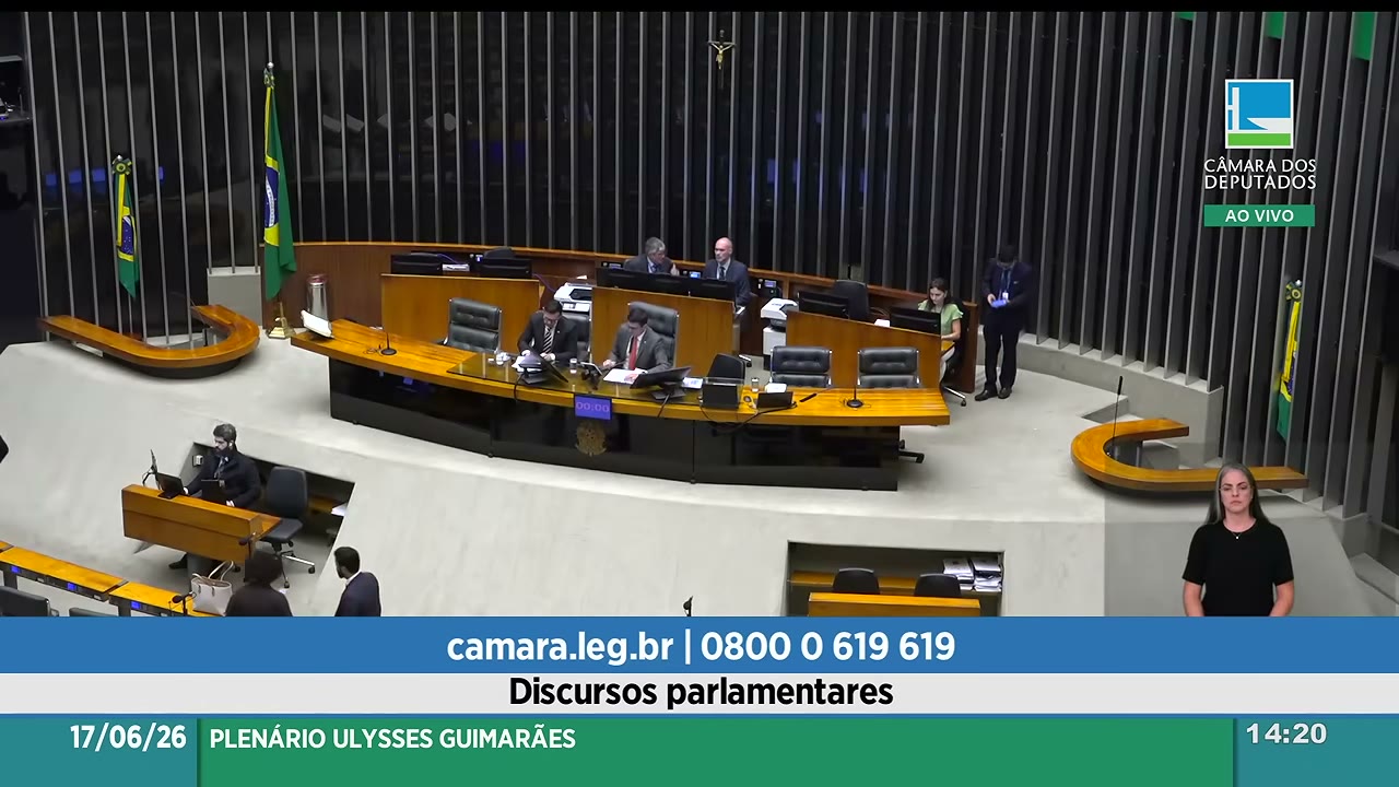 Vídeo do evento em 17:04