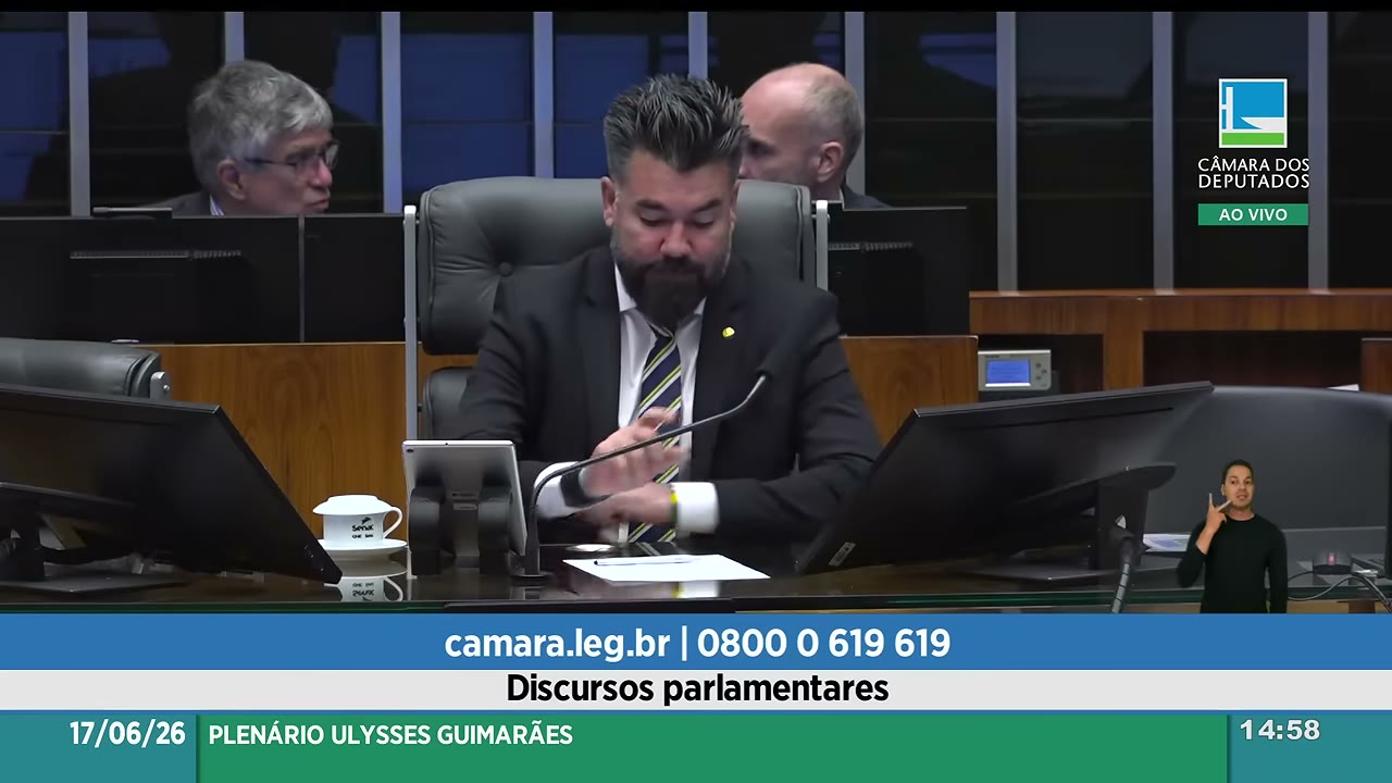 Vídeo do evento em 55:12