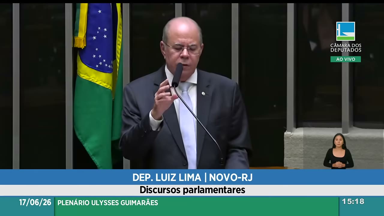 Vídeo do evento em 1:15:14