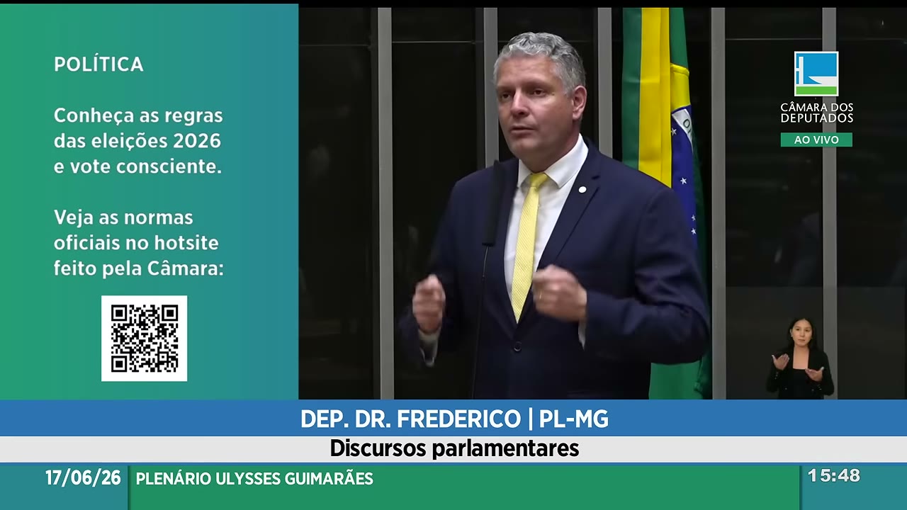 Vídeo do evento em 1:45:02