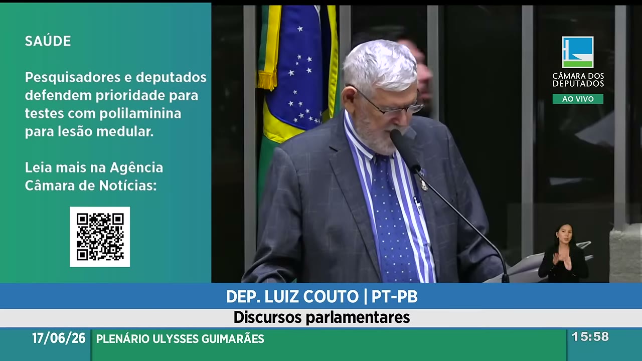 Vídeo do evento em 1:54:22