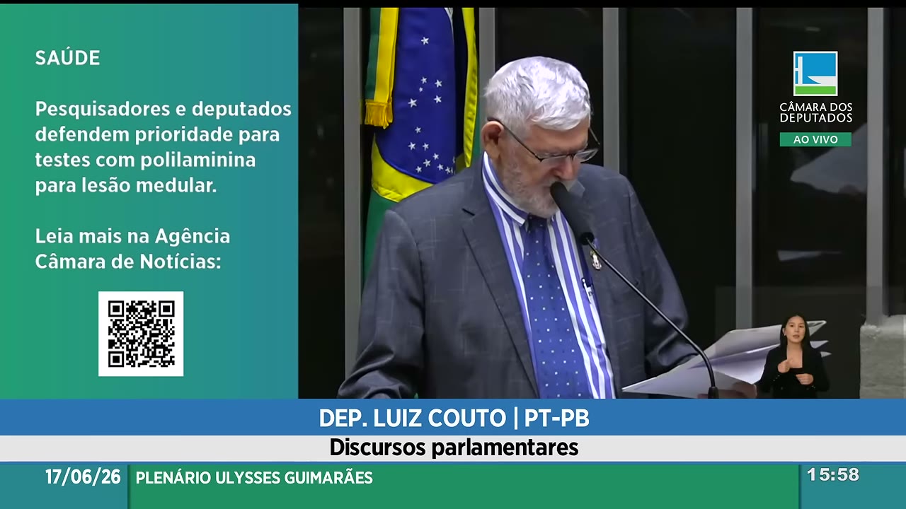 Vídeo do evento em 1:54:31