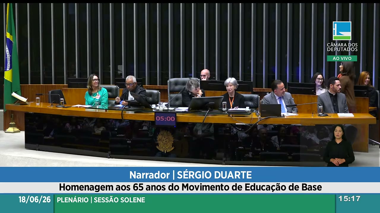 Vídeo do evento em 30:54