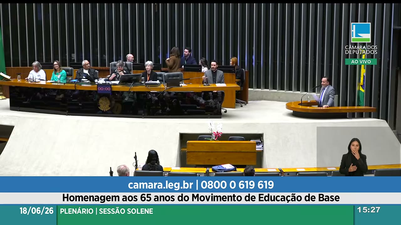Vídeo do evento em 41:21