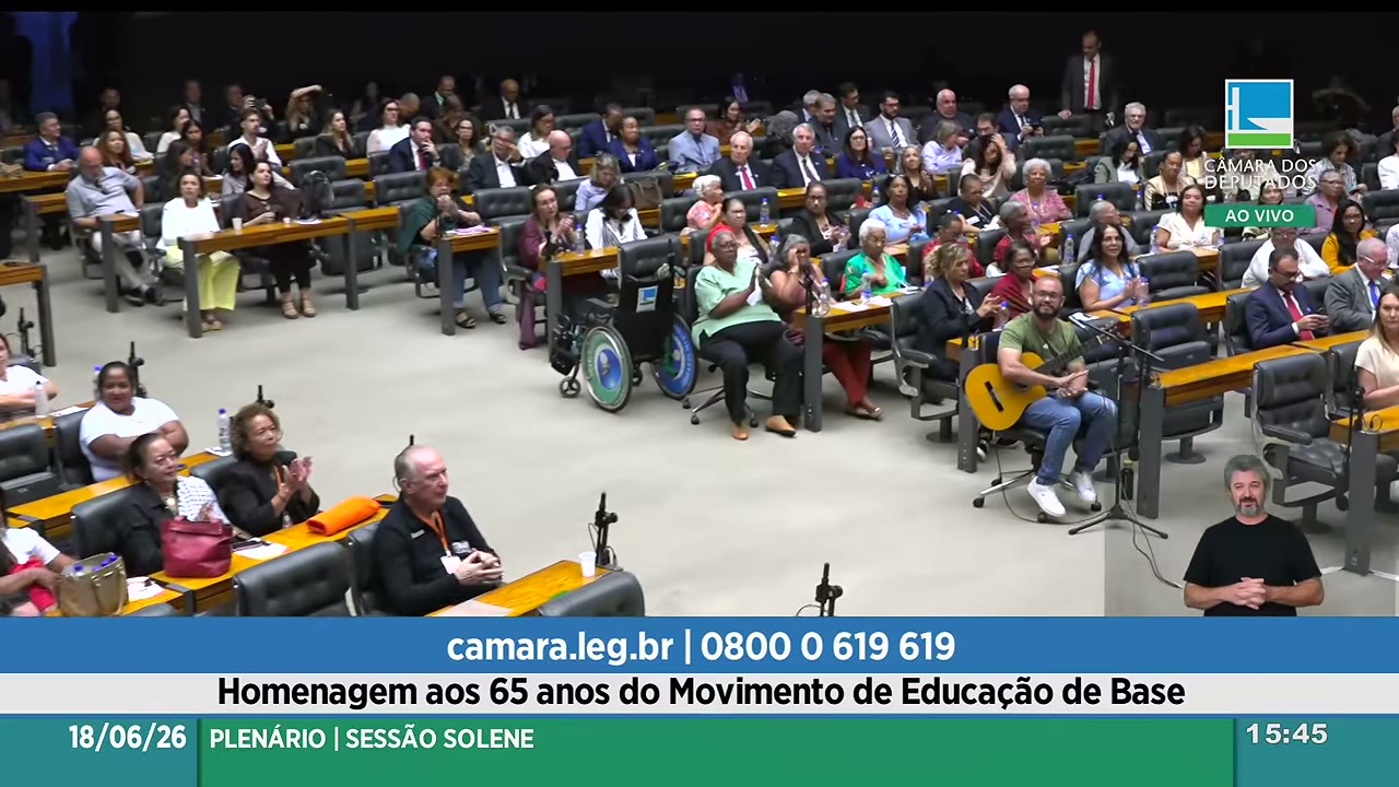 Vídeo do evento em 59:23