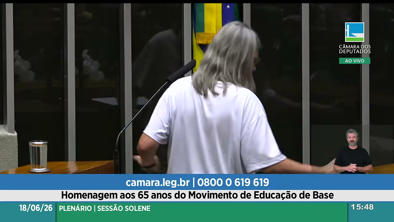 Vídeo do evento em 1:01:43