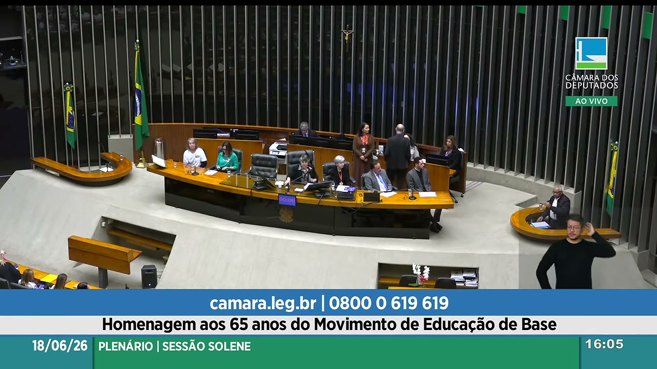 Vídeo do evento em 1:18:47