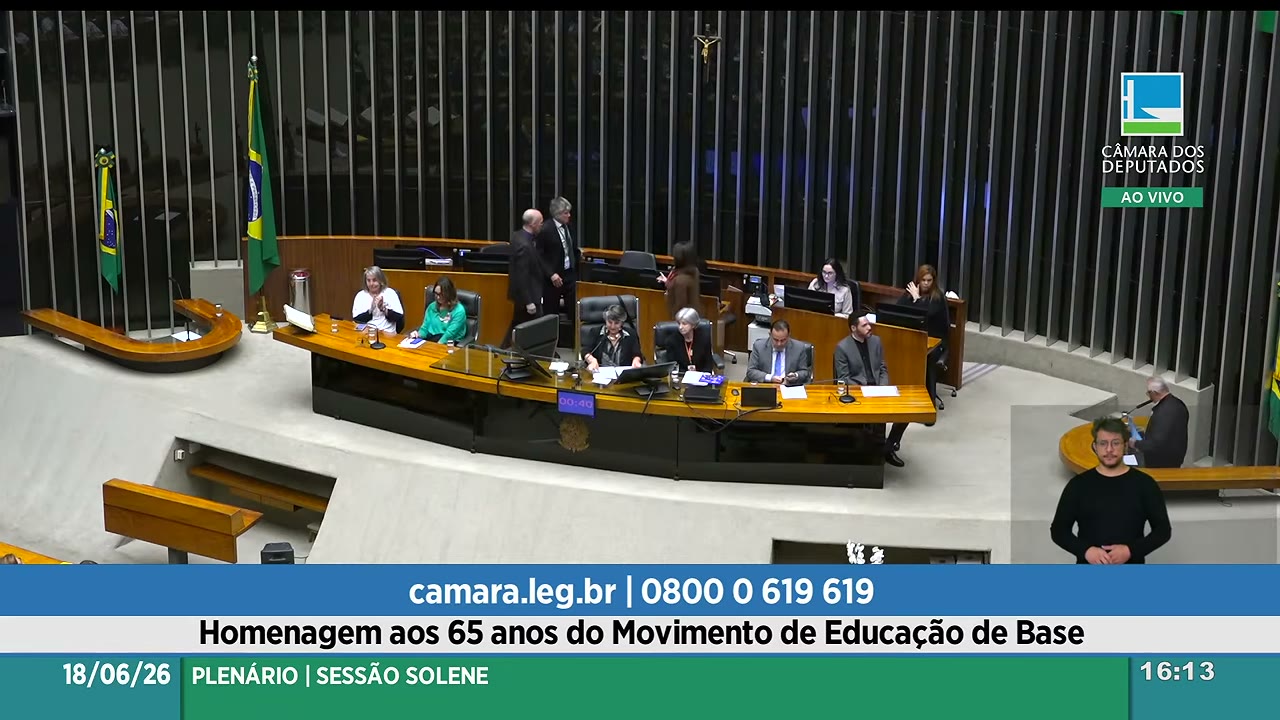 Vídeo do evento em 1:27:07