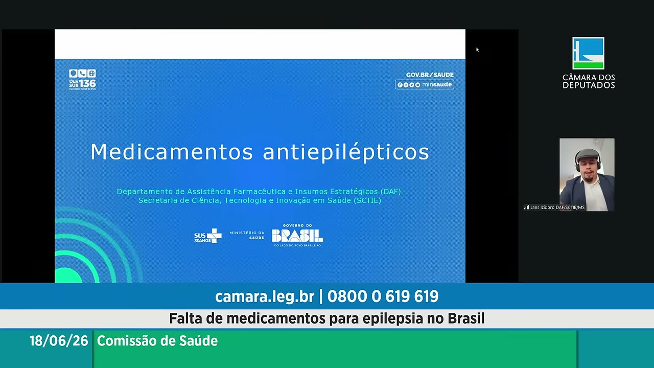 Vídeo do evento em 52:12