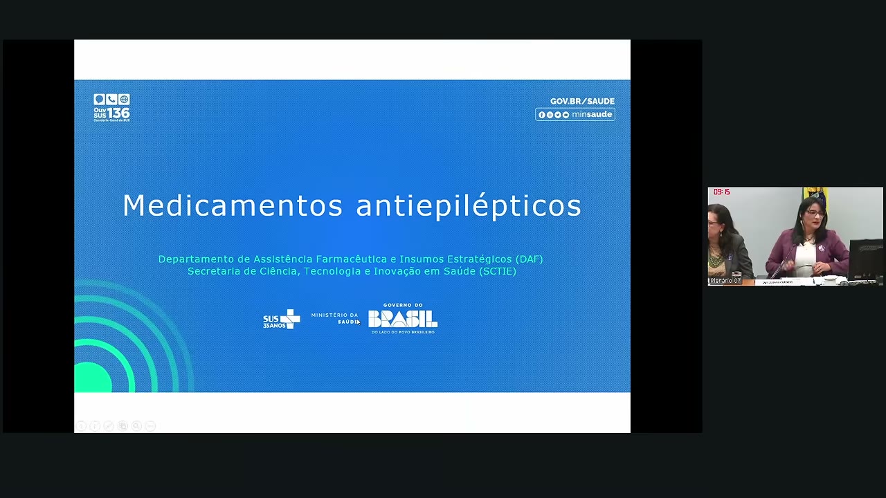 Vídeo do evento em 52:46