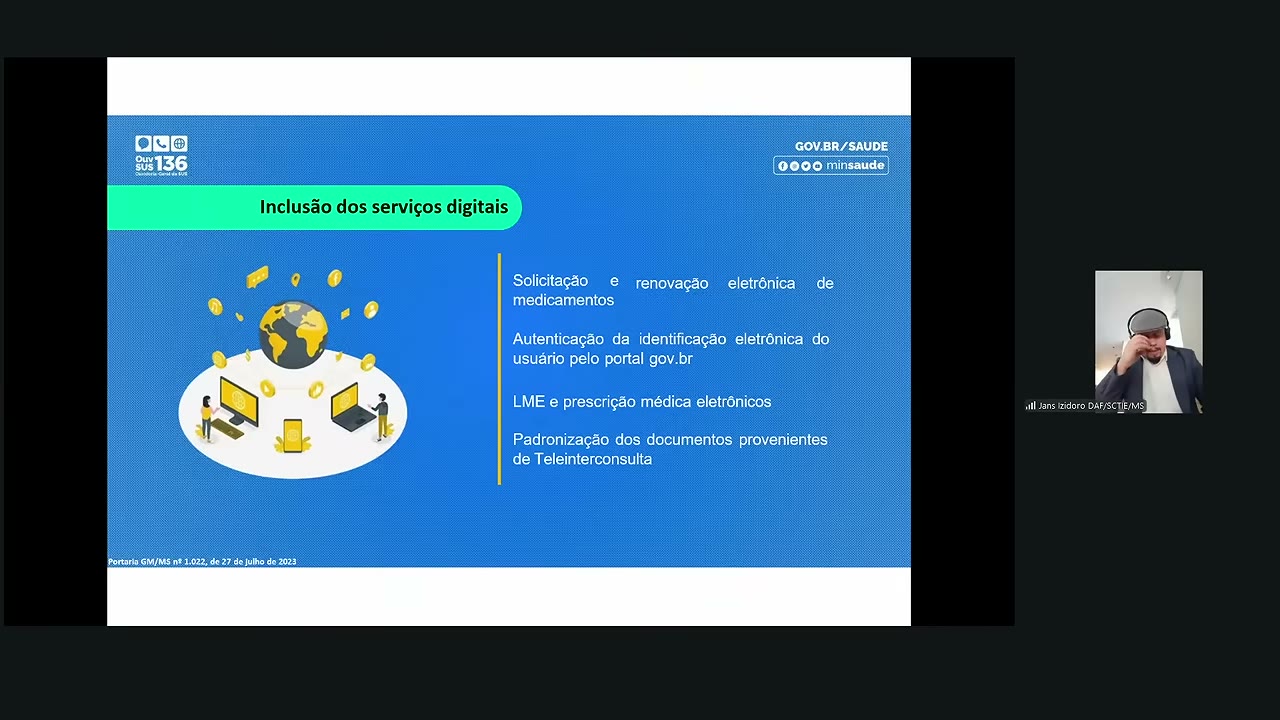 Vídeo do evento em 1:02:44