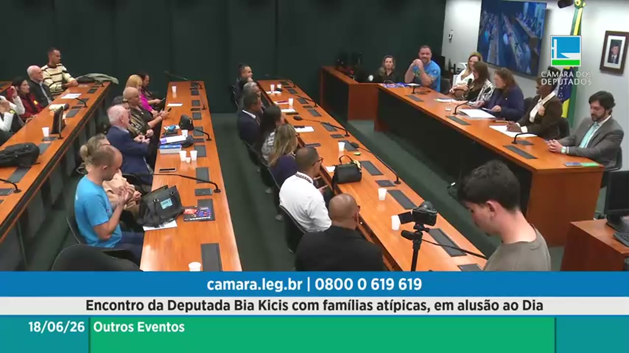 Vídeo do evento em 16:40