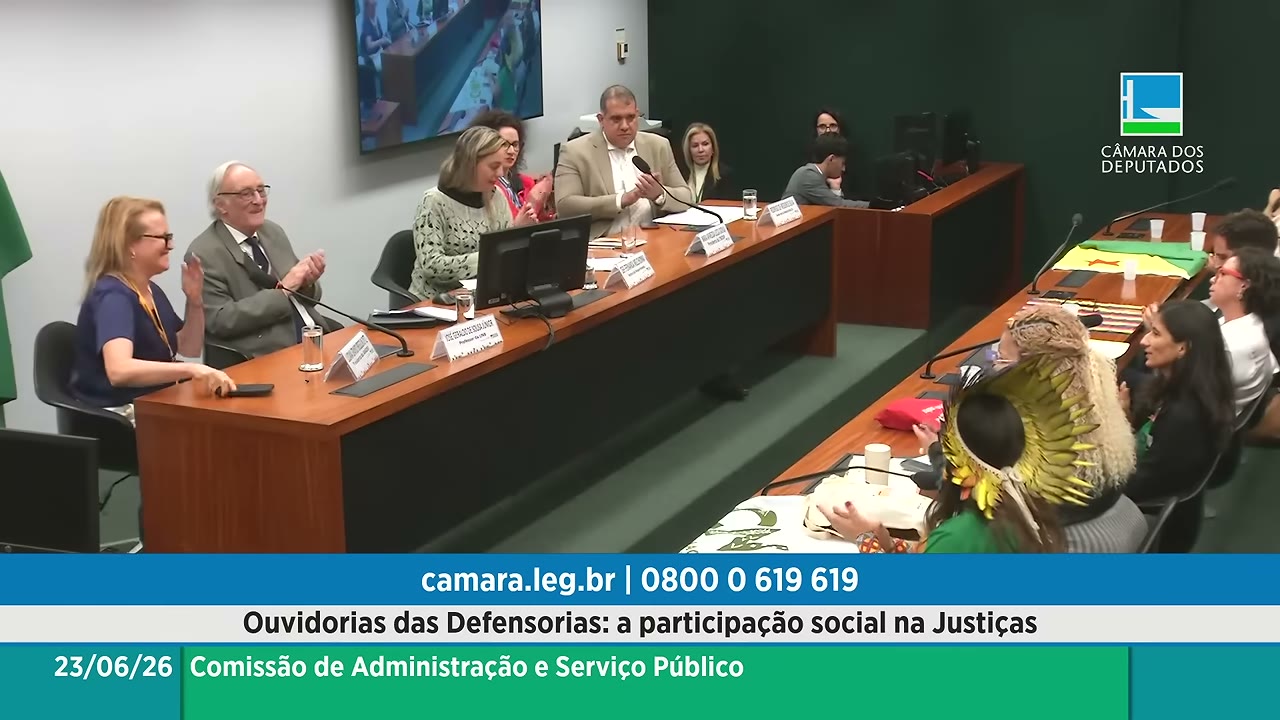 Vídeo do evento em 46:18