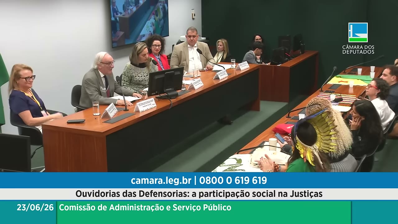 Vídeo do evento em 46:49