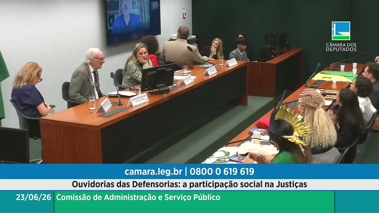 Vídeo do evento em 1:02:41