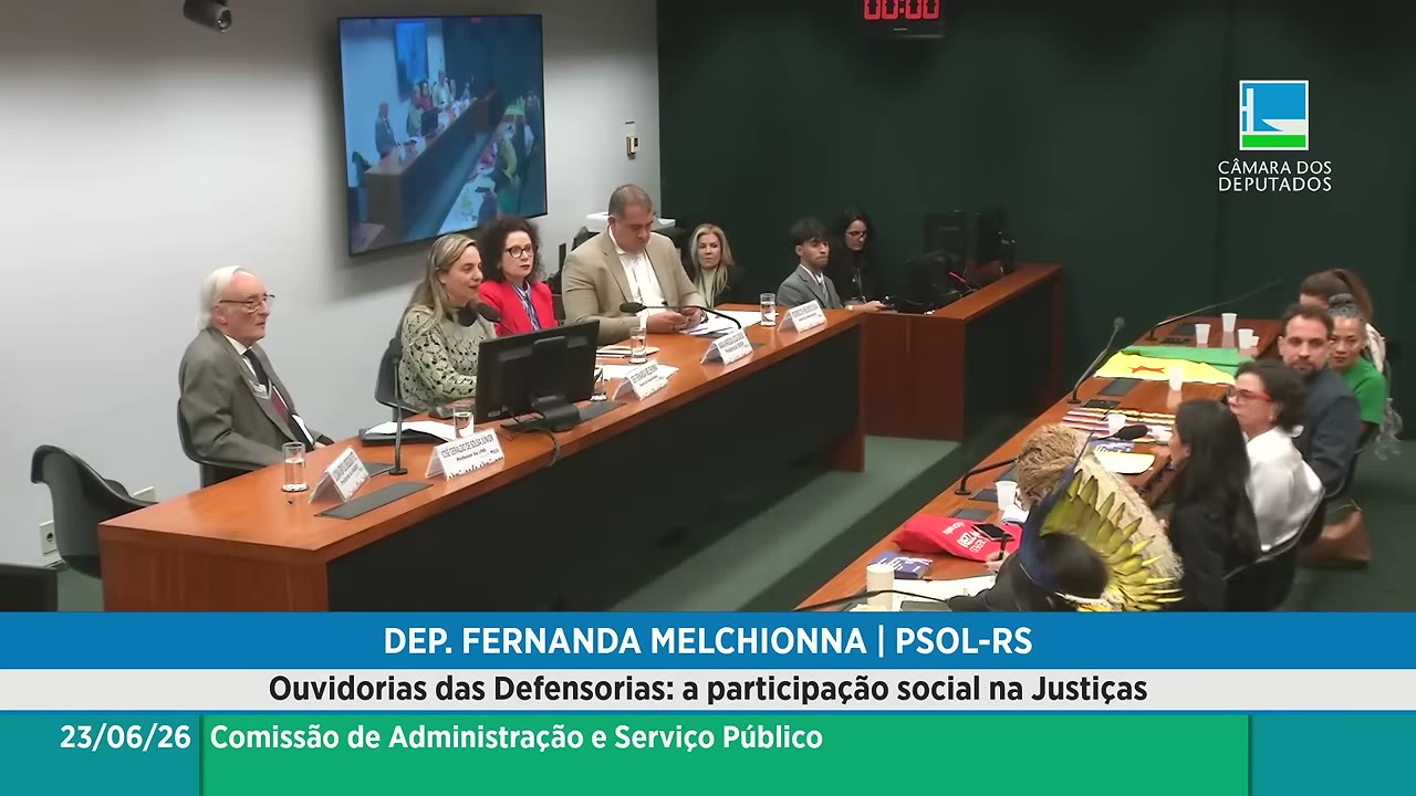 Vídeo do evento em 1:18:09