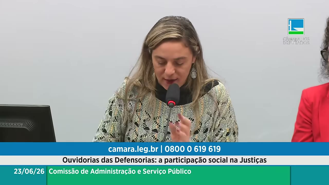 Vídeo do evento em 1:23:08