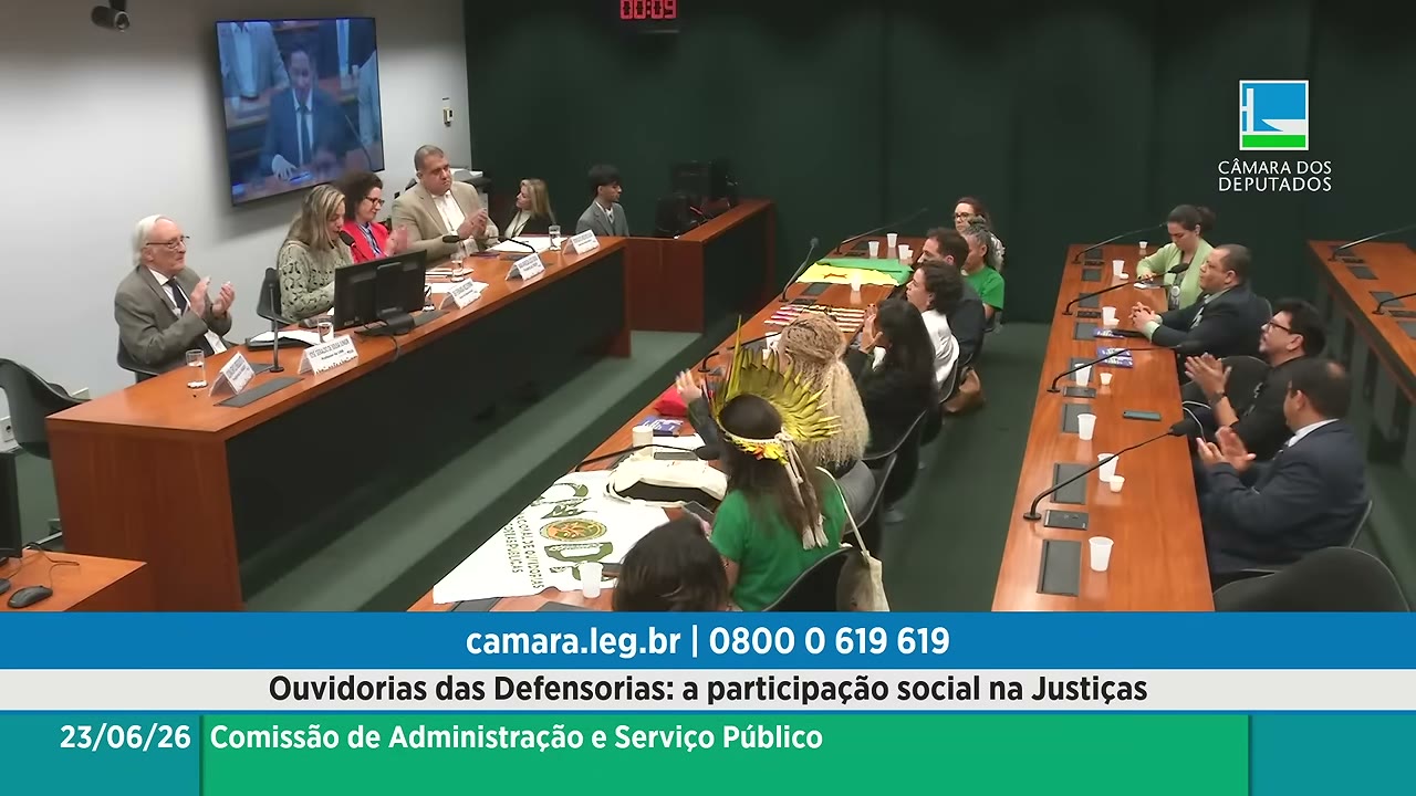 Vídeo do evento em 1:26:11