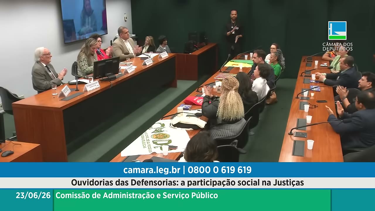Vídeo do evento em 1:32:46