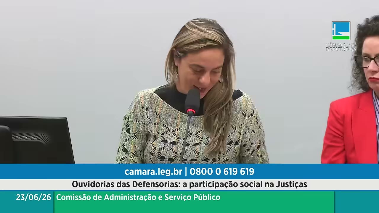 Vídeo do evento em 1:43:02