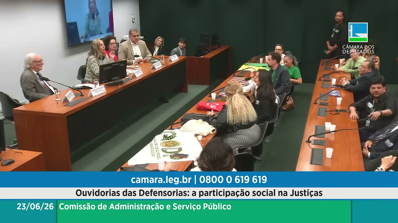Vídeo do evento em 1:56:05