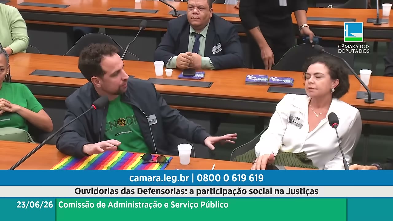 Vídeo do evento em 1:58:27