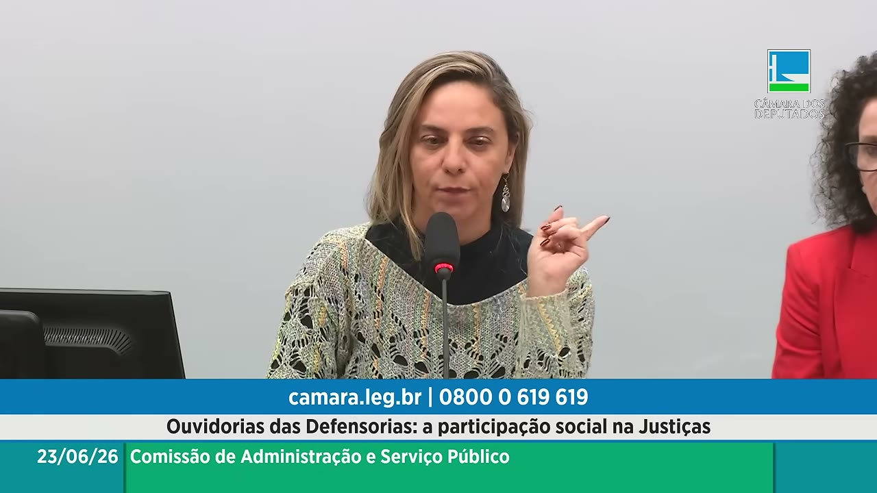 Vídeo do evento em 1:58:18