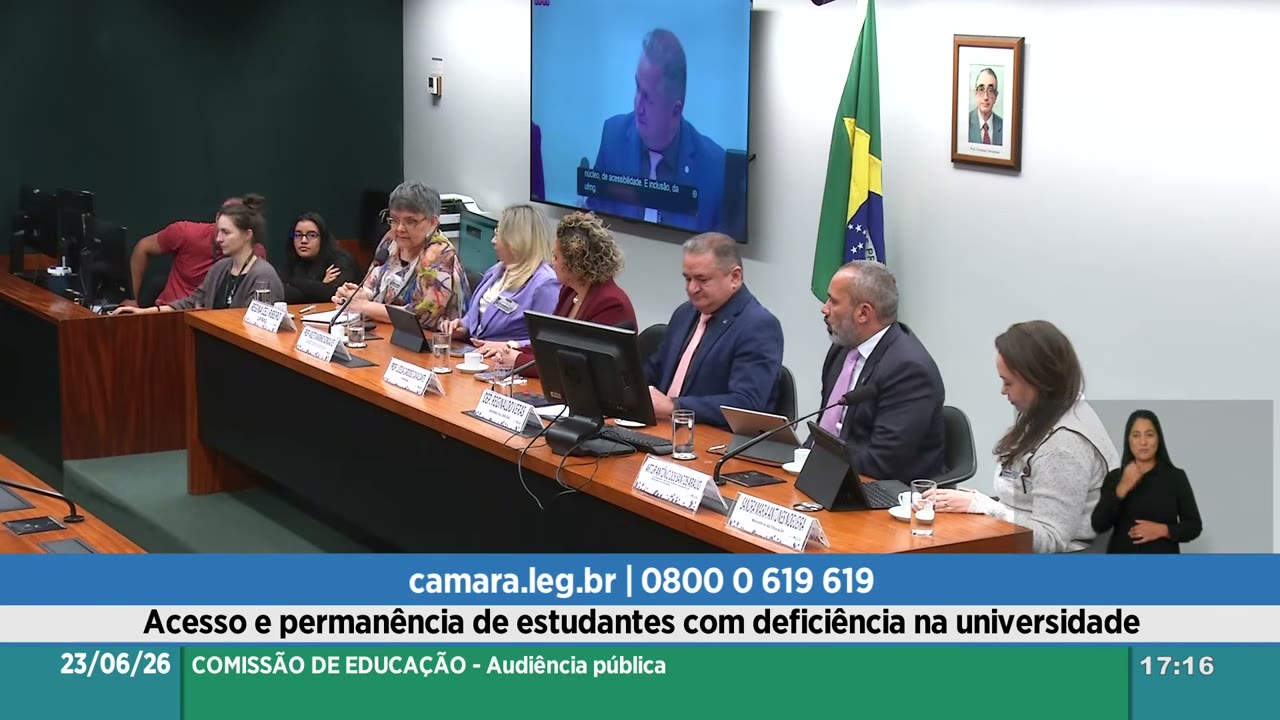 Vídeo do evento em 1:00:48