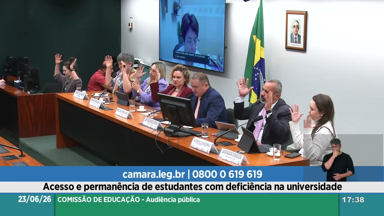Vídeo do evento em 1:22:15