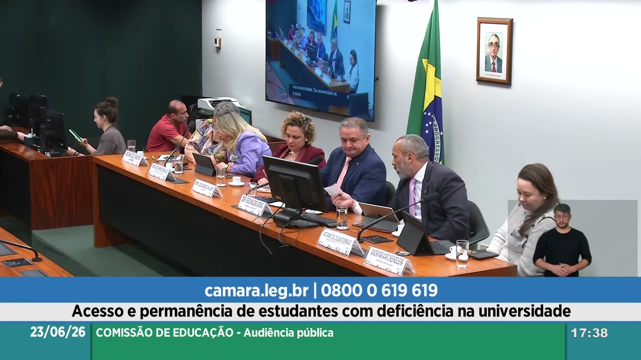 Vídeo do evento em 1:22:57