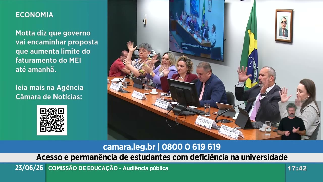 Vídeo do evento em 1:26:34