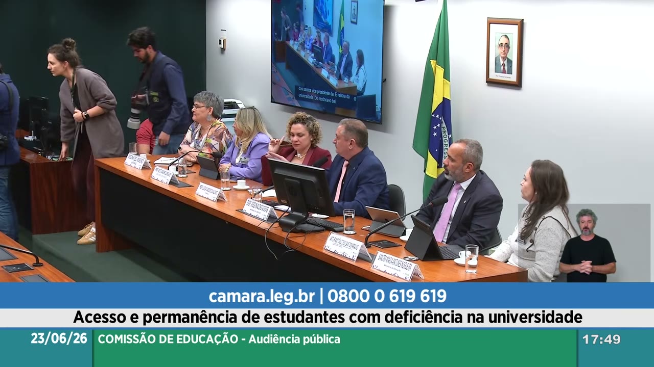 Vídeo do evento em 1:33:13