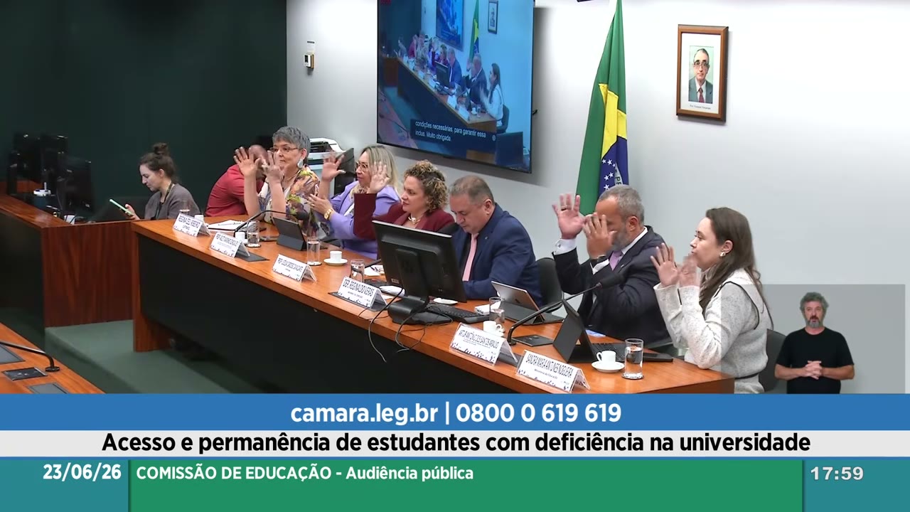 Vídeo do evento em 1:43:41