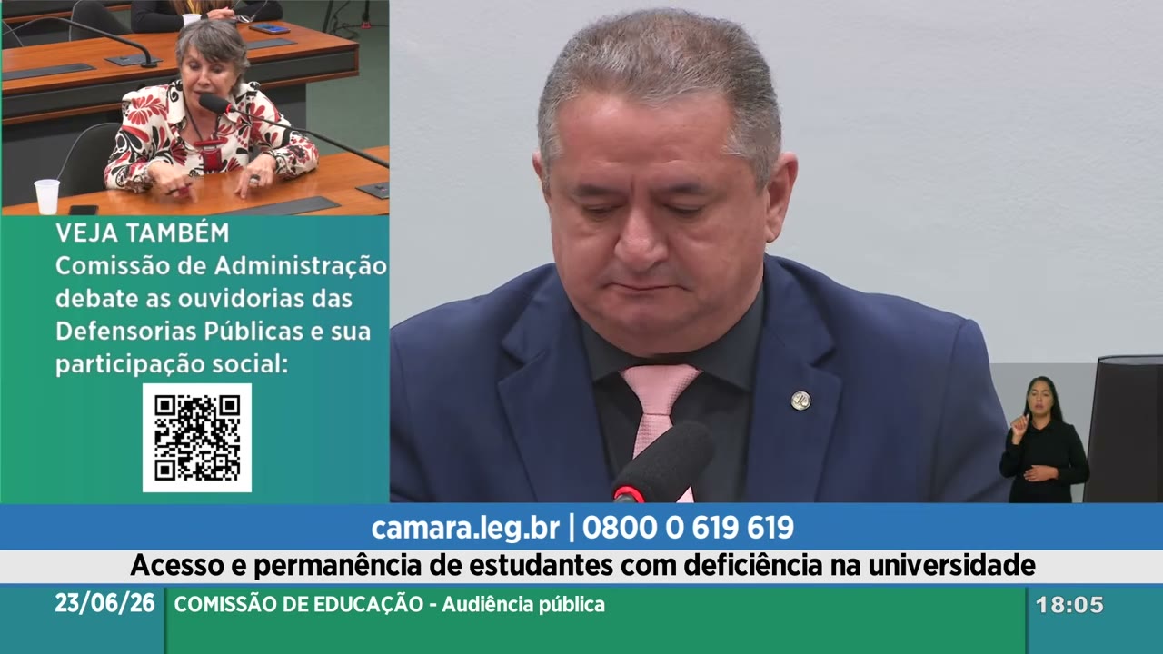 Vídeo do evento em 1:49:16