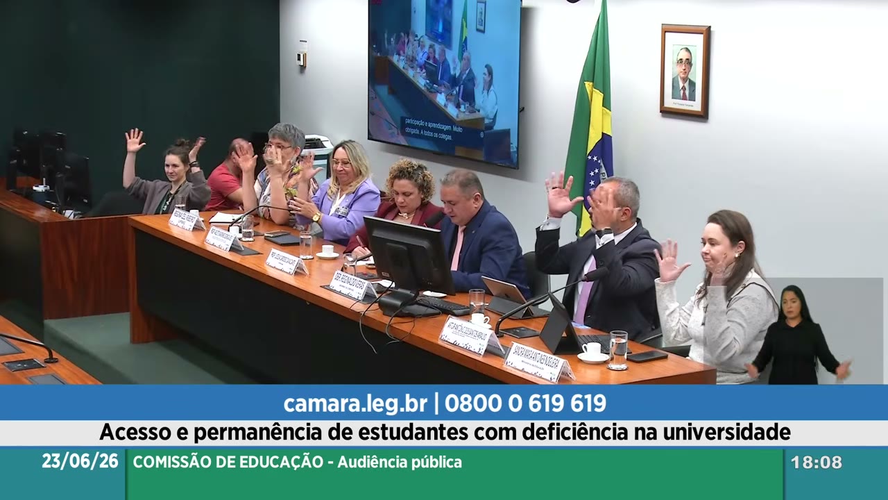 Vídeo do evento em 1:52:26