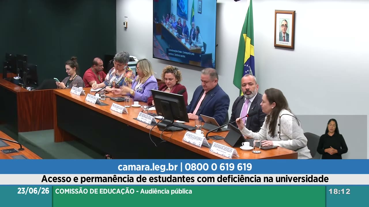 Vídeo do evento em 1:56:30