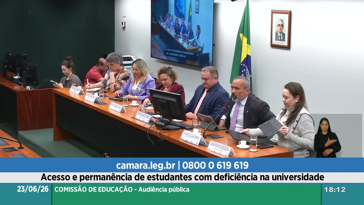 Vídeo do evento em 1:57:04